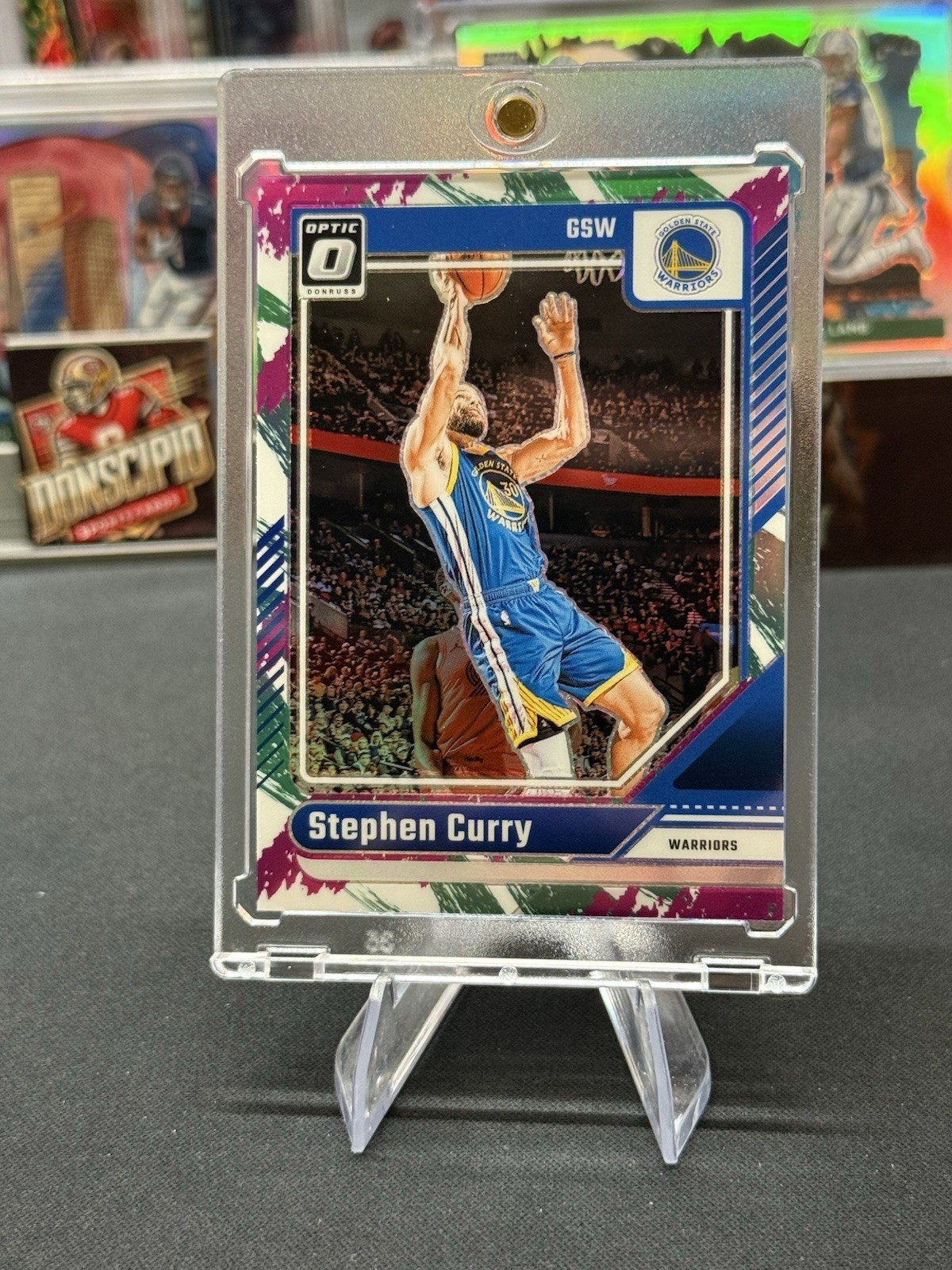 2024-25 Panini Donruss Optic - Stephen Curry #155 Jazz Prizm Warriors SP