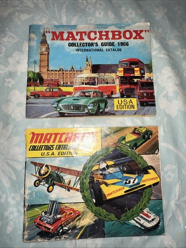 Matchbox Collectors catalog USA Edition 1966 & 1973 Lot Of 2 - 第 1/8 張圖片