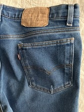 Vintage Levi's 517 Boot Cut Jeans Men  s 34x31 517-2017 Fits 34x28 Light Stains