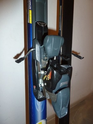 Marker Skibindung M8.1 Graphite biometric Skibindung mit Fisher Carving Ski