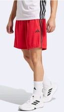 adidas men Train Essentials Piqu 3-Stripes Training Shorts Size M Sealed