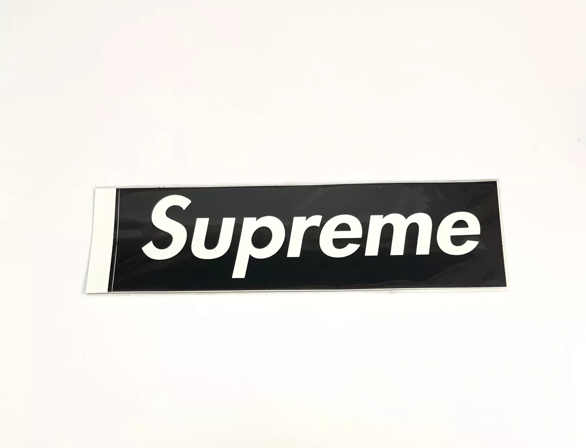 supreme Carbon box logo sticker rare