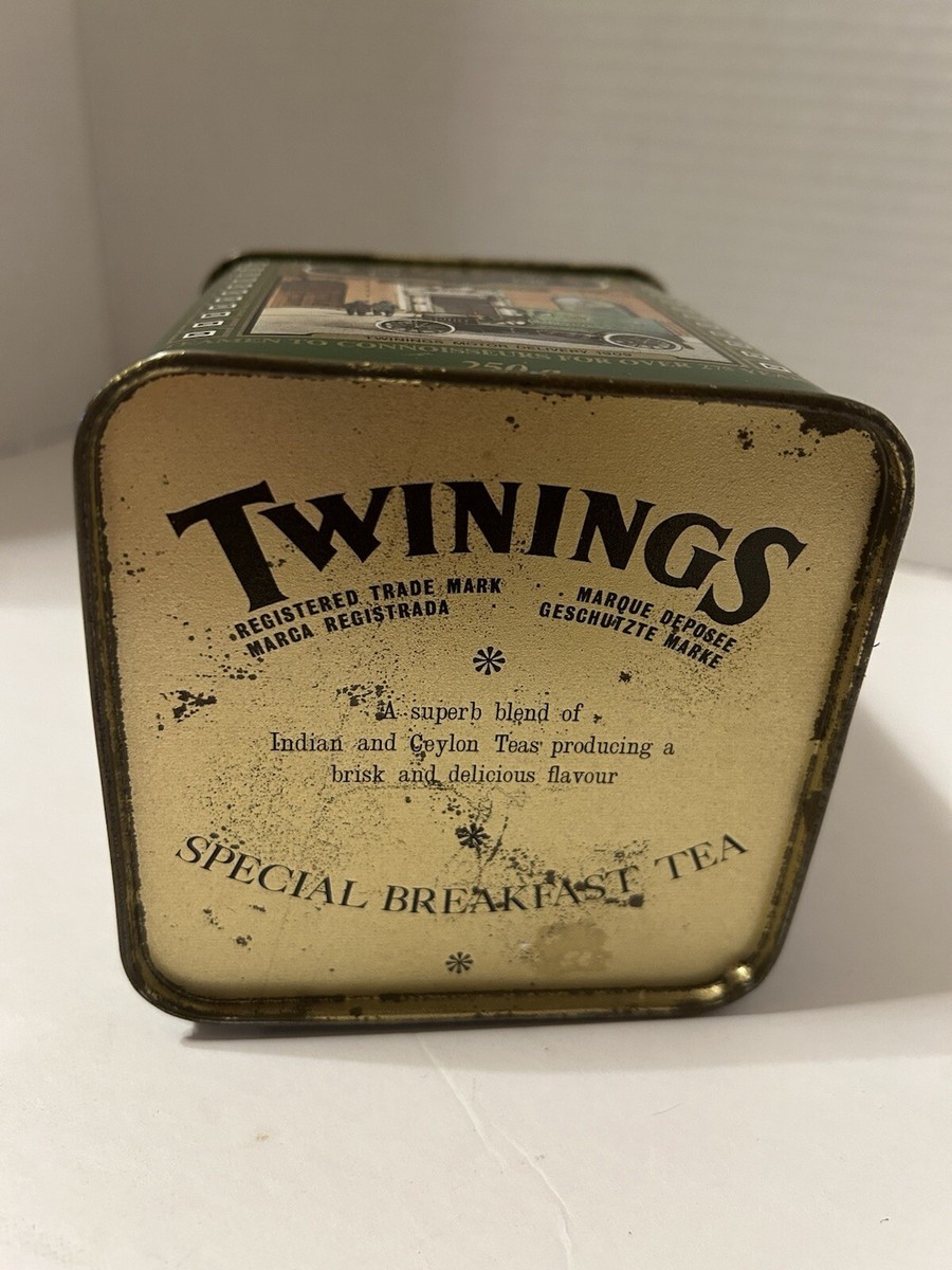 Vintage Twinings Tea Special Breakfast Collector Commemorative Tin