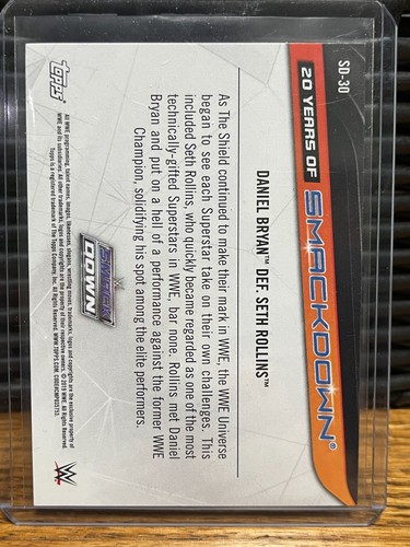 2019 Topps WWE Smackdown - Base, Parallels and Insert Singles PICK FROM LIST - Picture 80 of 82