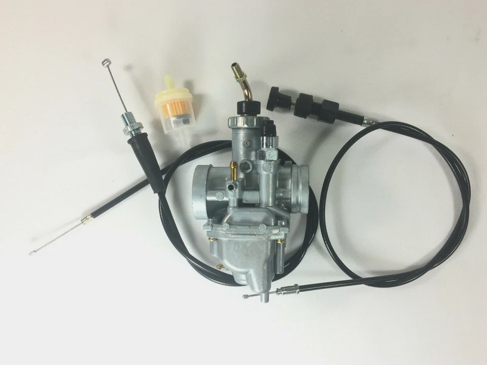 Carburetor Carb and Throttle & Choke Cable For Yamaha TTR125E  TTR125 2000-2007 - Image 4 of 4