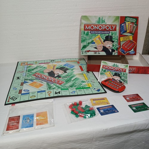 Monopoly Electronic Banking Unit Spiel 2013 Hasbro GEBRAUCHT Kreditkarten Fehler Spielzeug - Bild 2 von 8