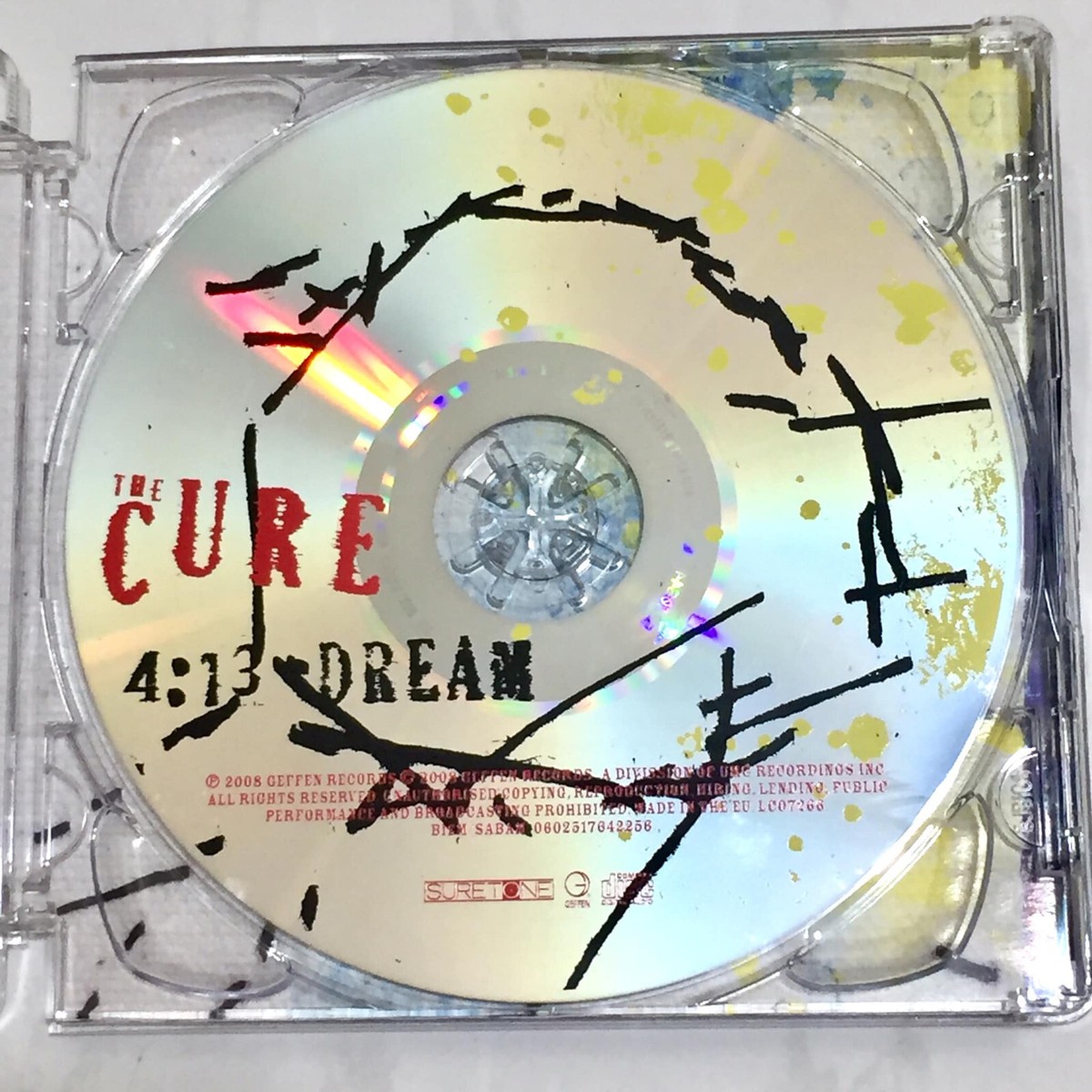 The Cure 2008 - 4:13 Dream - Taiwan OBI 13 Track CD Album