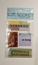 Me & My Big Ideas Soft Spoken Stickers ~Cherish The Memories~ Brand New Package