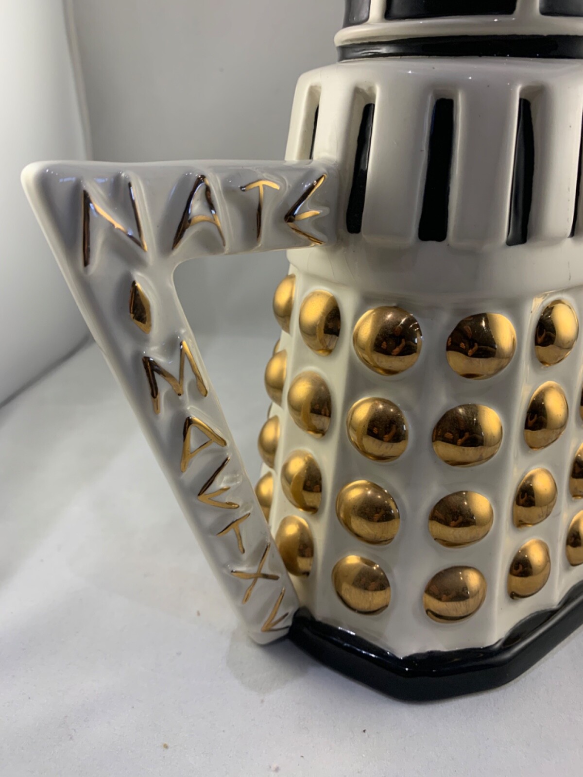 Doctor Who Dalek Teapot Gary Seymour Ultra Rare Prototype eBay