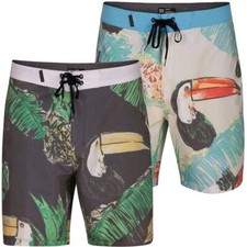 Hurley Mens Toucan 18" Board Shorts Men's Multi Size NWT