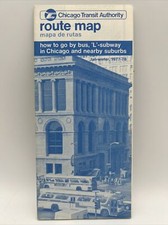 1977-78 Fall-Winter CHICAGO TRANSIT AUTHORITY...