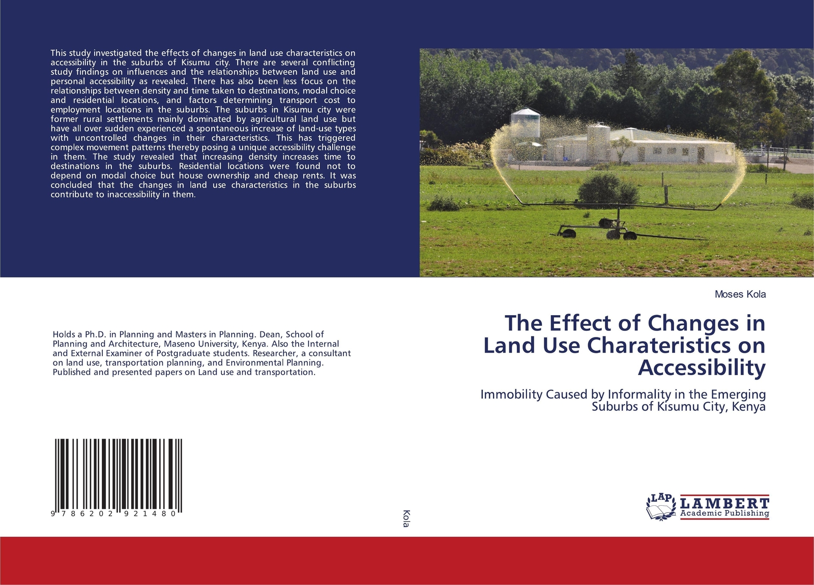 Thumbnail - The Effect Of Changes In Land Use Charateristics On Accessibility