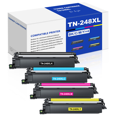 WHIT CHIP * Toner Compatible with Brother TN-248XL HL-L3240CDW MFC-L3760CDW