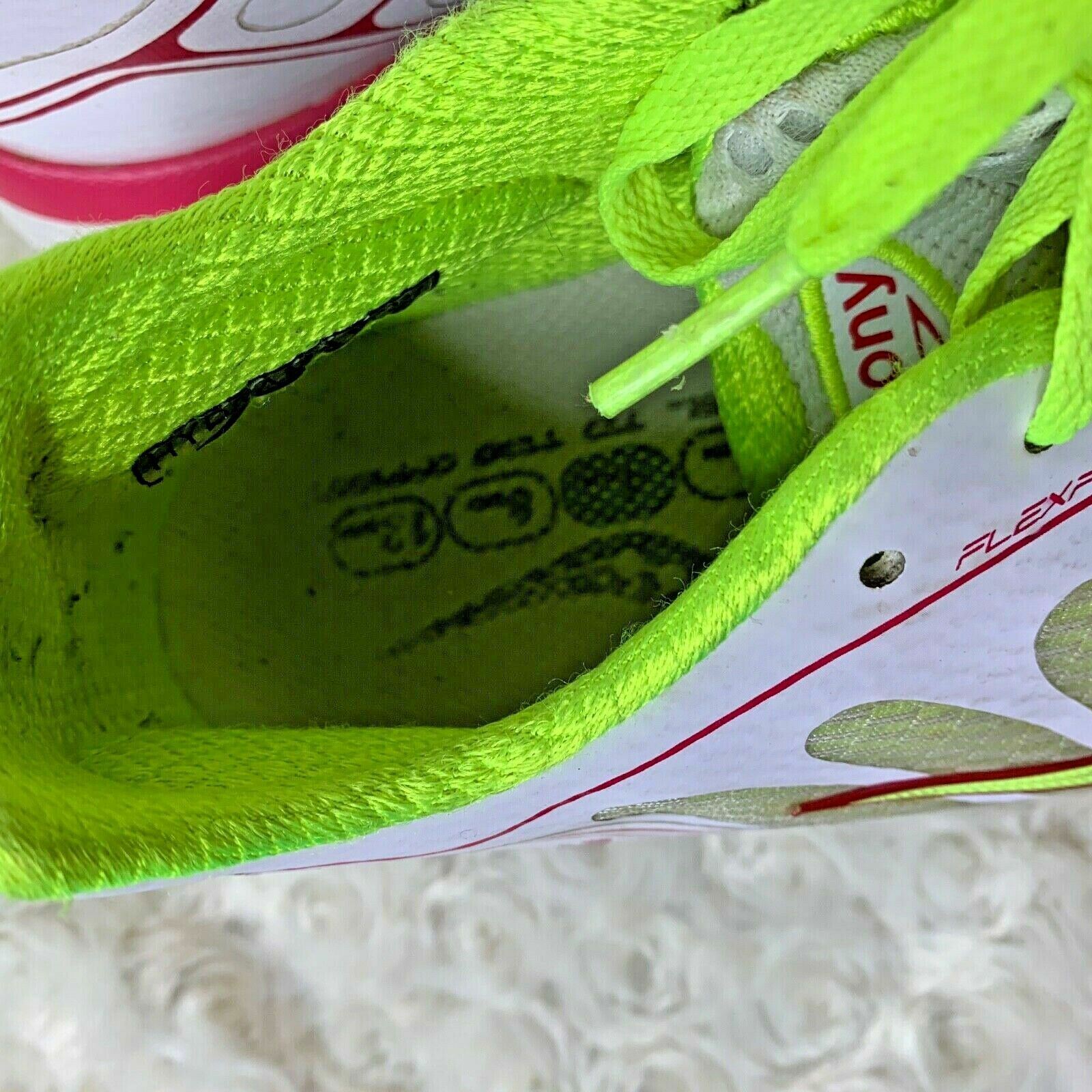 Saucony Womens Sz 9.5 Hydramax Kinvara FlexFlim White Pink 