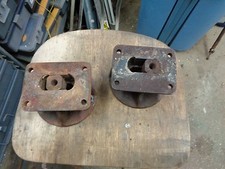 Daimler de36 Side Mount Brackets Spare Tires