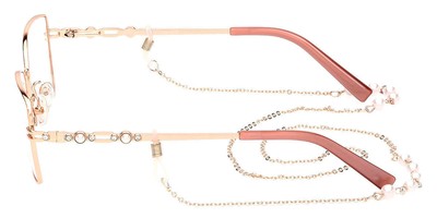 New Radiance by Viva VV-8022 028 Rose Gold Eyeglasses 53/16  display picture 1