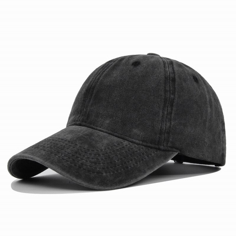 WOAIXIA Dog Lover Baseball Cap - 'Fetch These' Flock Print, Washed Cotton Adjustable Hat (Black, One Size) - View #4