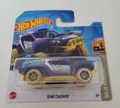 Hot Wheels Dune Crusher lila 1:64 Diecast Spielzeugauto in OVP Baja Blazers