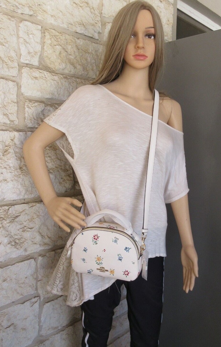NEW Coach Floral Shoulder Bag, Crossbody(s), SETS Chalk/multi