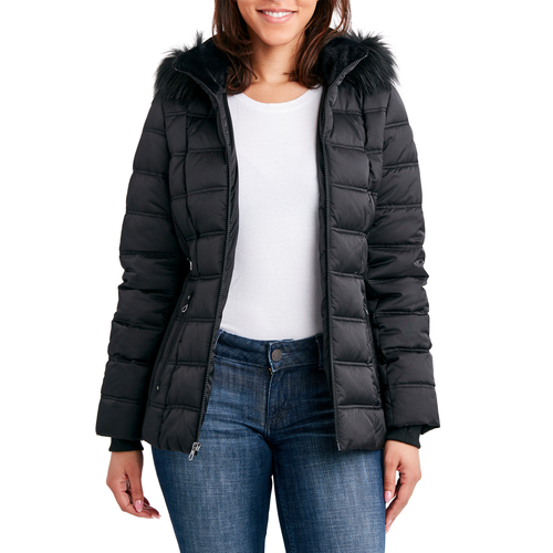Nautica Ladies' Puffer Jacket Coat Zip 
