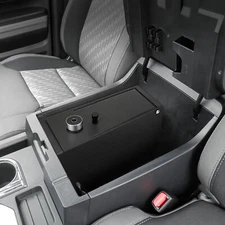 Locking Central Armrest Vault Safe Case Storage Box For Toyota Tundra 2014-2021