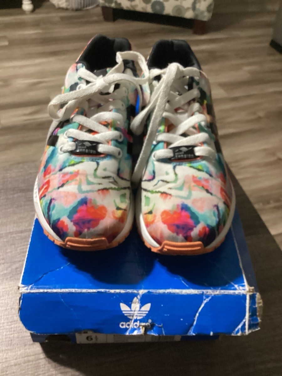 Adidas Torsion Women's Multicolor ZX FLUX B37541 Size 6 1/2 | eBay