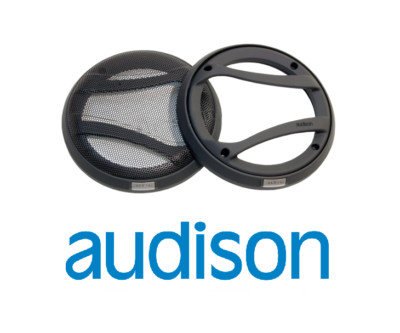 Audison AV GR6.5 - SET GRILLE 165mm Lautsprecher Abdeckung Schutz, Gitter 1 Paar