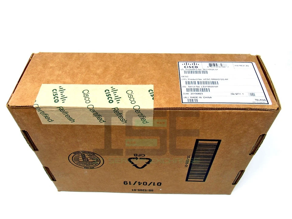 Brand New Cisco 2Gbps SAS 2GB FBWC Cache Module UCSC-MRAID12G-2GB UCSC-MRAID12G  - Image 3 of 3