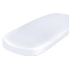 Satin Bassinet Sheet Soft Silk for Oval Rectangle Hourglass Bassinet Mattress