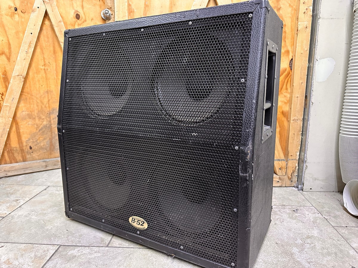 B-52 4x12 400 Watt Angle Guitar Speaker Cabinet | eBay
