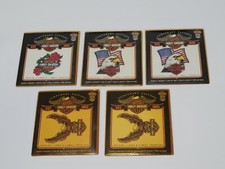 Highgate Products Vtg 1993 Harley-Davidson Temporary Tattoos Lot of 5 Packs NOS