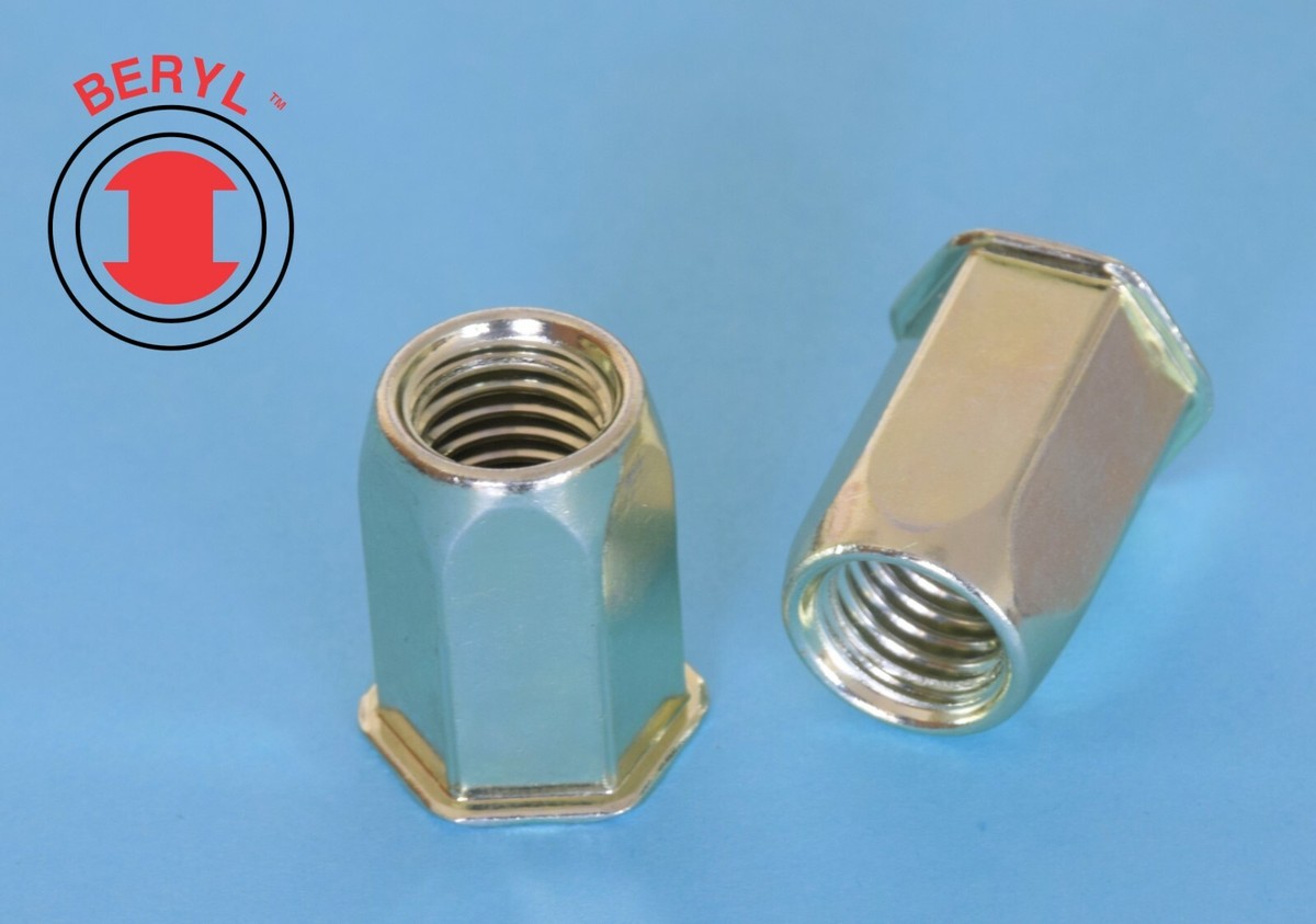 Industrial Air Rivet Guns Stainless Steel M6 M8 Insert Nut Pre-Bulbed ...