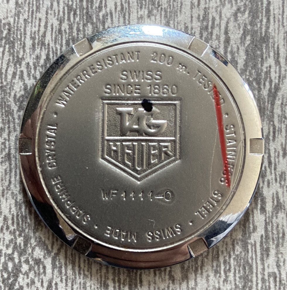 Tag Heuer 381.513/1 Fond de boîte - Case back