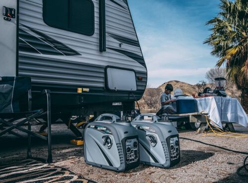 Portable 2,300W Inverter Generator - Compact Power for Camping & Tailgating - Picture 7 of 12