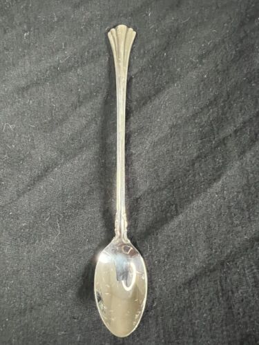 Eighteenth Century by Reed and Barton Sterling Infant Feeding Spoon 5 3/4" - Picture 1 of 3