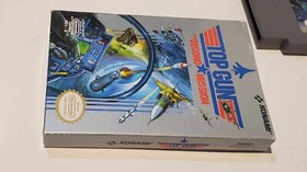 Top Gun The Second Mission NES Nintendo 1990 w Box Manual Retro Gaming TESTED