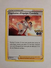 Carte Pokemon - Capitaine d'équipe Candela 065/078 - Pokémon GO EB10.5