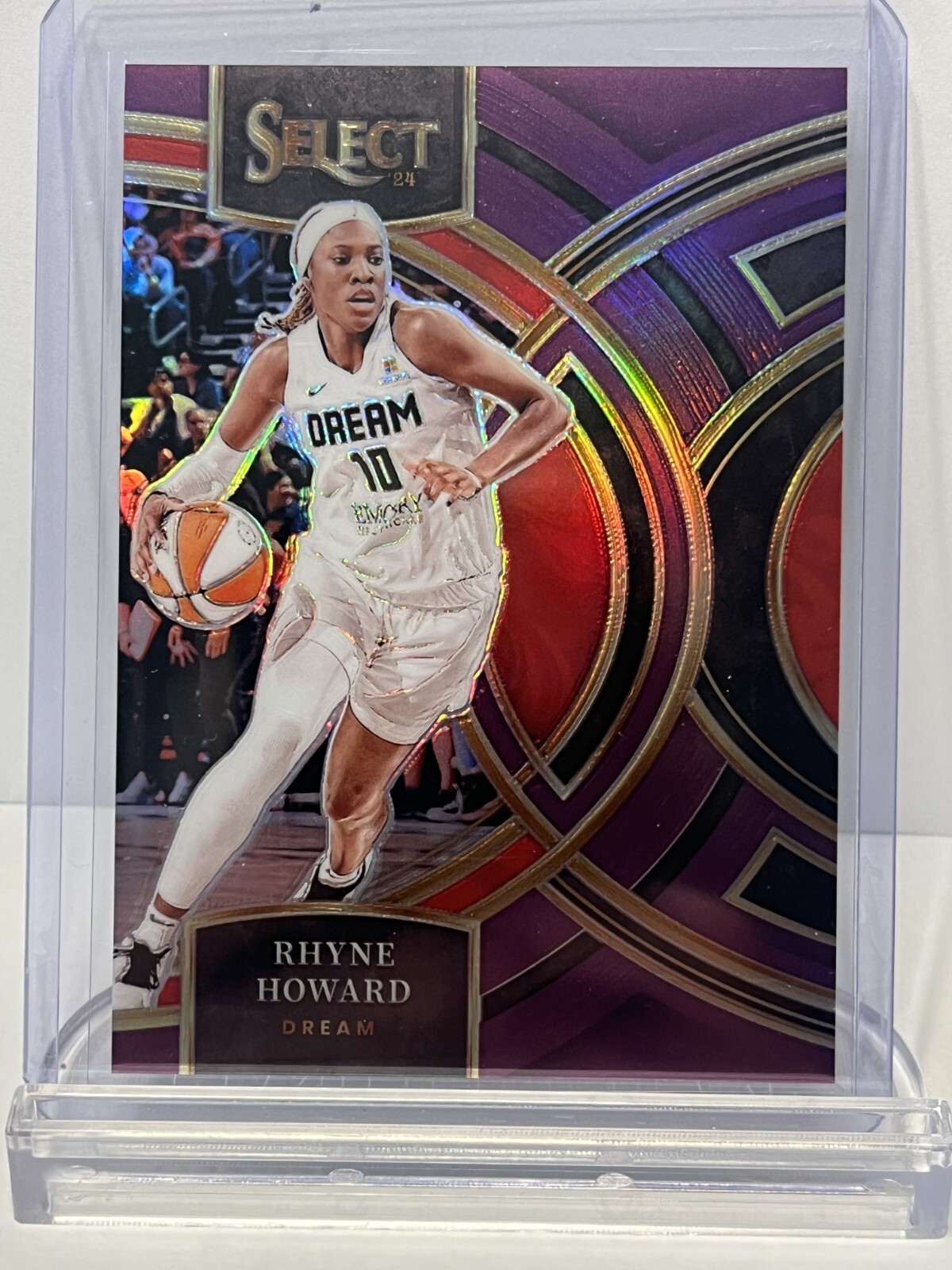 2024 Panini Select WNBA Premier Level Purple Prizm #140 Rhyne Howard Limited to 149
