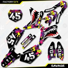 CMPK Savage Camo Racing Graphics Kit fits 05-06 Suzuki RMZ450 RMZ 450 decal 