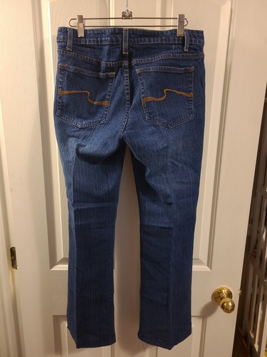 US Polo Assn Straight Dark Wash Medium Rise Blue Jeans Women's Sz 8 (30x28) - Picture 2 of 7