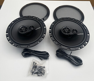 ROCKFORD FOSGATE INCH CAR DOOR/SHELF COAXIAL SPEAKERS 180W TOTAL  OPEN