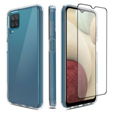 Clear Case For Samsung Note 20 9 8 S21 S20 FE Ultra S9 S10 Plus,Screen Protector
