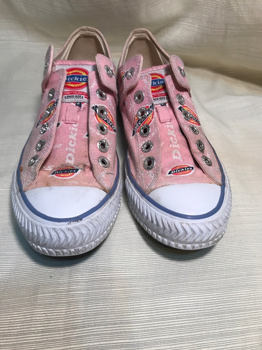 Dickies ピンク Dickies Low Top Canvas Sneakers Shoes Mens 6.5 All Over
