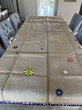 Table Cloth Handmade Rectangular - Size 104x60 inches