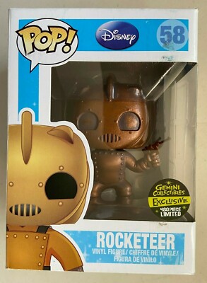 ショッカー p.o.p ニカ + HOOD4個 Funko Pop Disney Rocketeer #58 Gemini Collectibles Exclusive LE