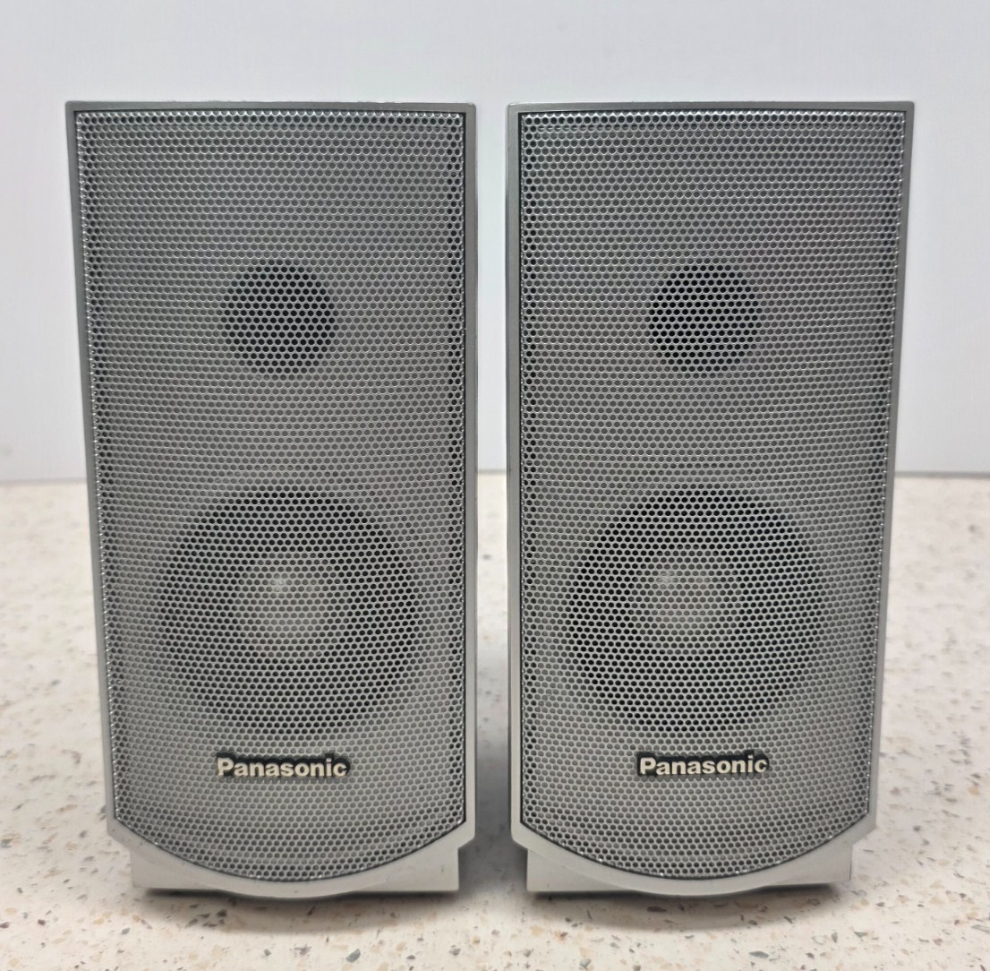 Panasonic SB-FS681 Bookshelf Speakers Set of 2 Stereo Speakers -Tested-