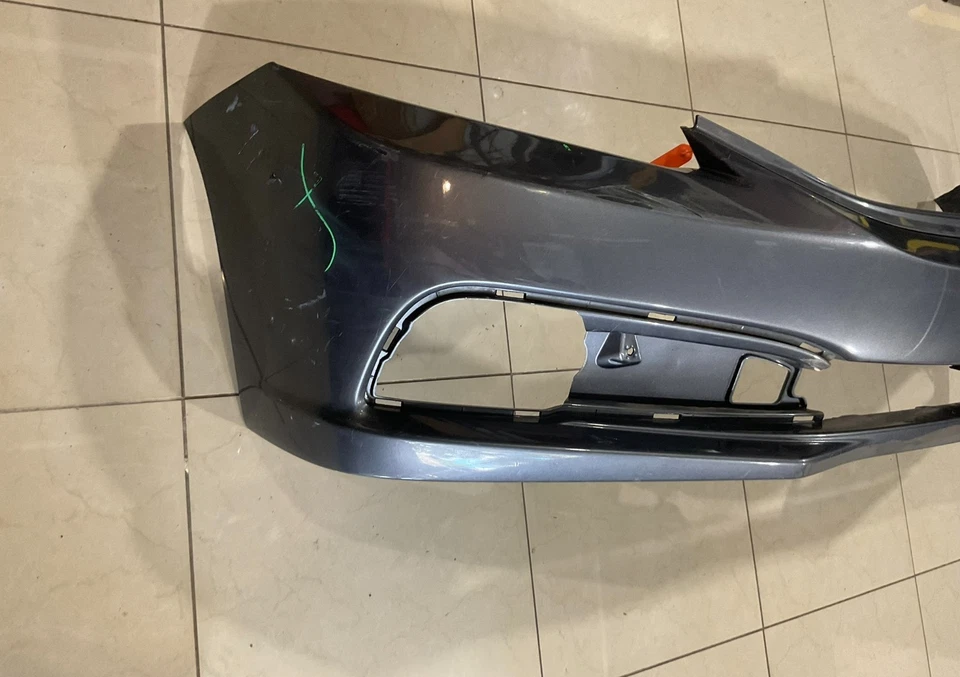 Front Bumper Cover Grey Honda Civic EX LX EX L Hybrid 13-2015 71101+tr3+a500 OEM - Image 2 of 4