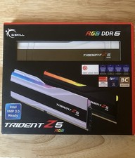 G Skill Trident Z RGB White 64GB 2x32GB 6000 MHz DDR5 6000C30 CL30