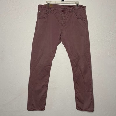 DONDUP Denim 36 x 33 (Tag Says 38) Mauve Button Fly