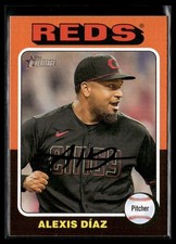 2024 Topps Heritage SP Short Print Alexis Diaz Cincinnati Reds #39
